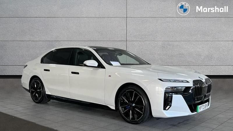 White Used 2023 BMW i7 M Sport Sedan | £77,041 (A bit pricey) - Image 1/4