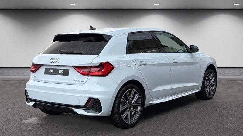 New Audi A1 Sportback S-Line 150 HP (110 kW) 2026 White Hatchback