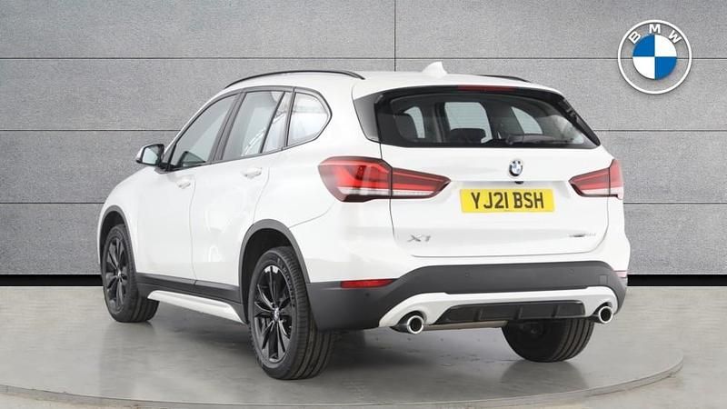 Used BMW X1 Sport Line 150 HP (110 kW) 2021 White SUV