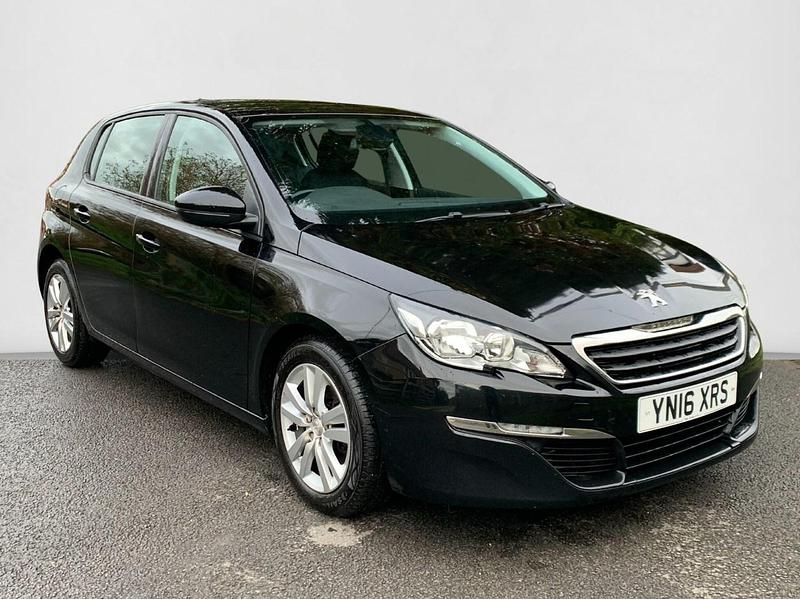 Black Used 2016 Peugeot 308 Active Hatchback | £3,590 (Fair price) - Image 1/4