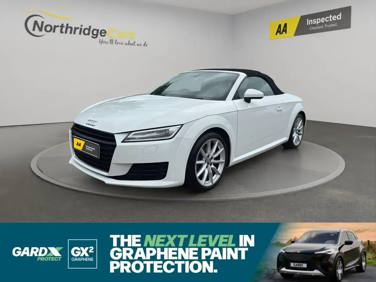 Used Audi TT Roadster Sport 180 HP (132 kW) 2017 White Cabriolet