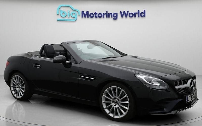 Used 2019 Mercedes SLC180 AMG line Cabriolet | £14,392 (Good price) - Image 1/4