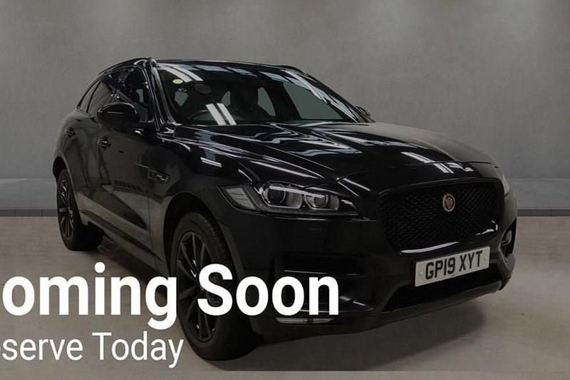 Used Jaguar F-Pace R-Sport 180 HP (132 kW) 2019 Black SUV