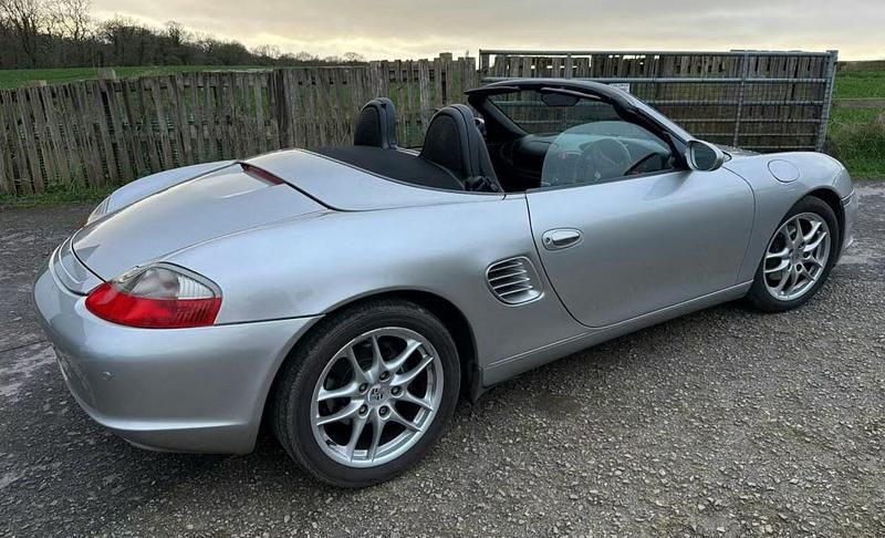 Used Porsche Boxster 228 HP (167 kW) 2003 Silver Cabriolet