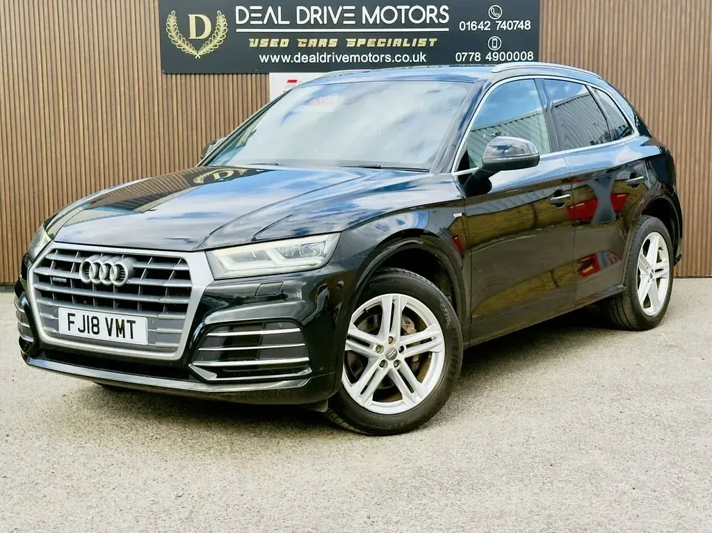Used Audi Q5 S-Line 190 HP (139 kW) 2018 Black SUV