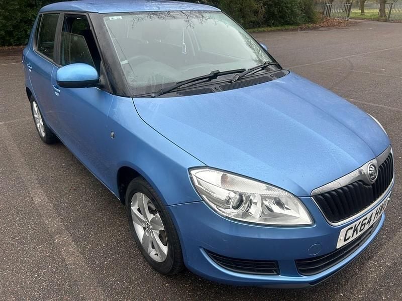 Used Skoda Fabia SE 2014 Blue Hatchback