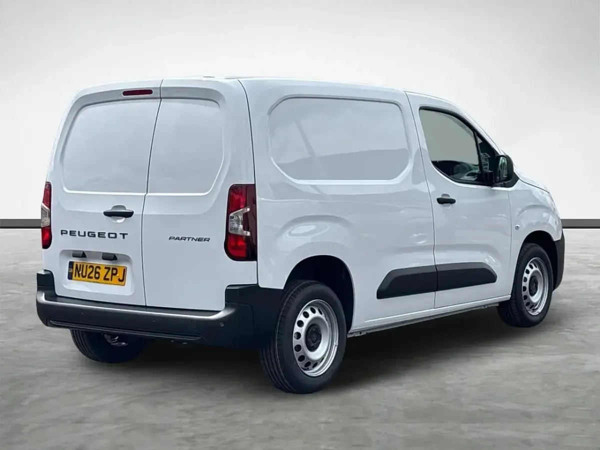 New Peugeot Partner S 100 HP (73 kW) 2026 White MPV