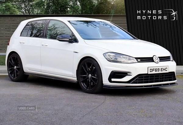 Used VW Golf VII R 300 HP (220 kW) 2020 White Hatchback