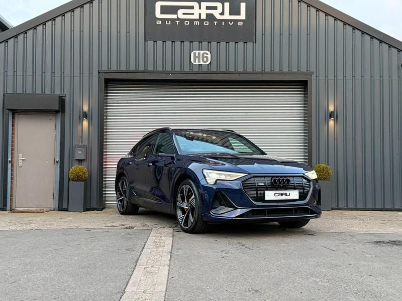 Used Audi e-tron 300 kW (408 HP) 2022 Blue SUV