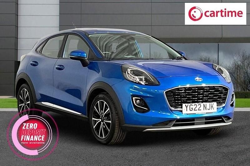 Blue Used 2022 Ford Puma Titanium Hatchback | £12,750 (Good price) - Image 1/4