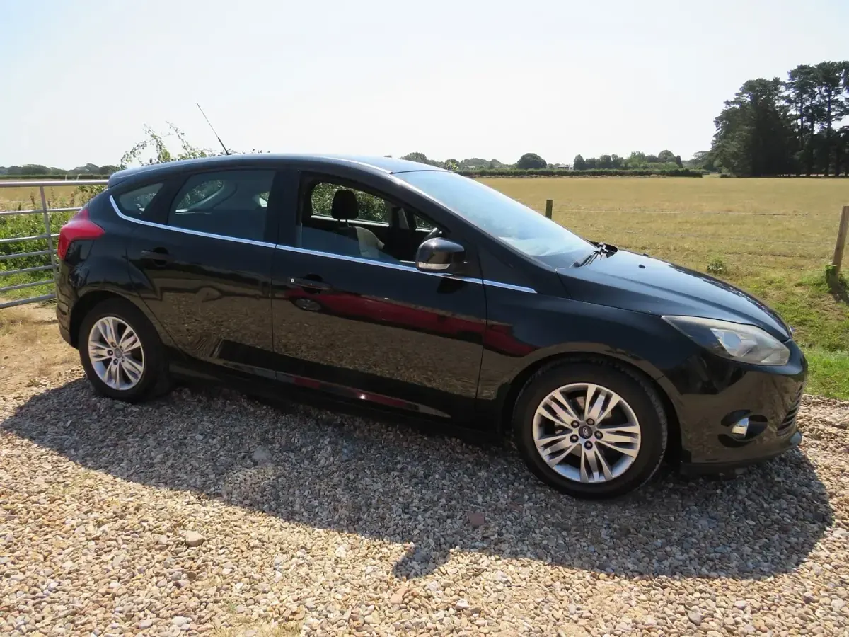 Used Ford Focus Titanium 2014 Black Hatchback