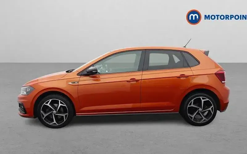 Used VW Polo R-line 116 HP (85 kW) 2020 Orange Hatchback