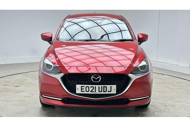 Usado Mazda 2 Inclusive 2021 Vermelho Citadino