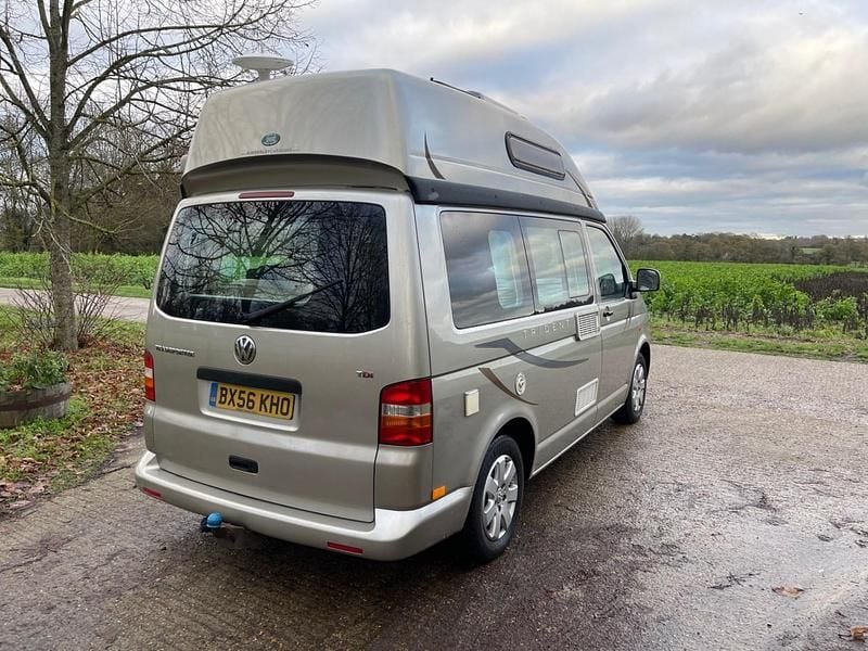 Used VW T5 130 HP (95 kW) 2006 Beige Van