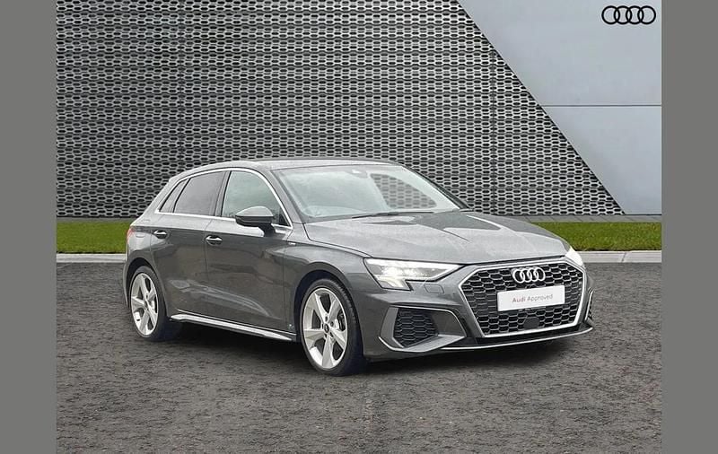 Grey Used 2022 Audi A3 S-Line Hatchback | £19,195 (Fair price) - Image 1/4