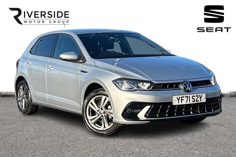 Used VW Polo R-line 95 HP (69 kW) 2022 Silver Hatchback