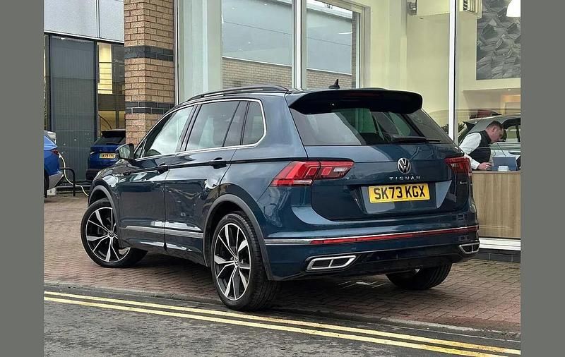 Used VW Tiguan R-line 190 HP (139 kW) 2023 Blue SUV