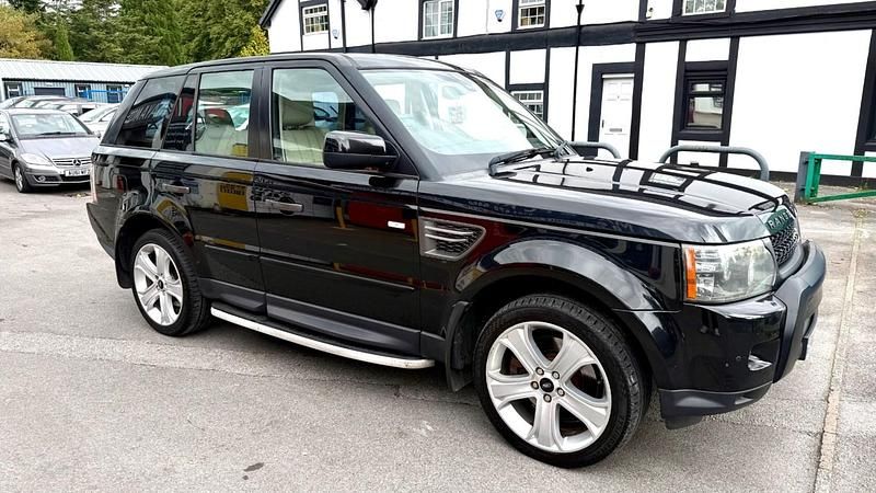 Black Used 2010 Land Rover Range Rover Sport HSE SUV | £3,995 - Image 1/4