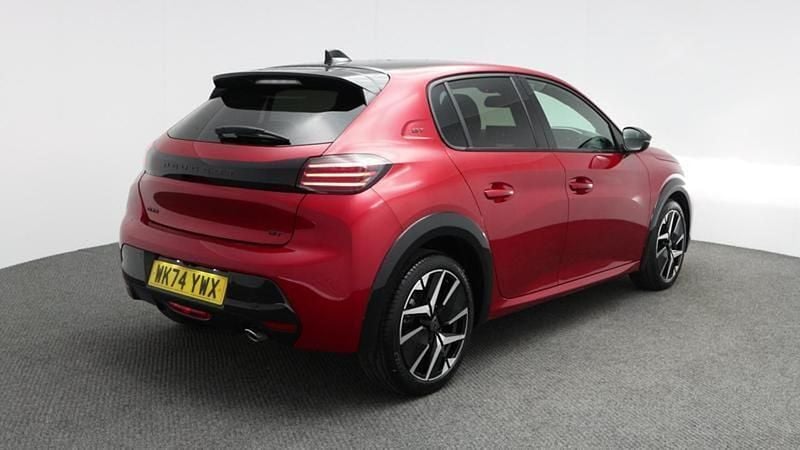 Used Peugeot 208 GTi 99 HP (72 kW) 2024 Red Hatchback