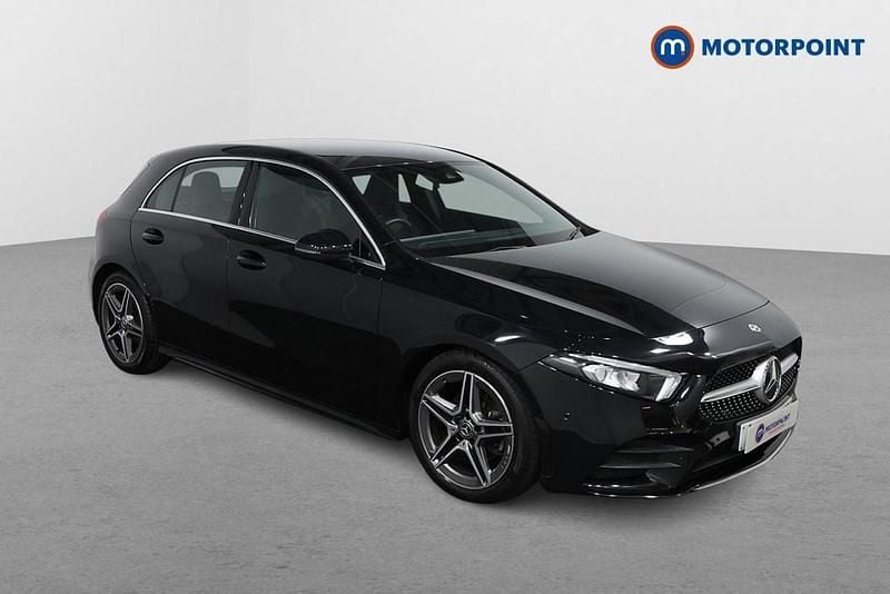 Black Used 2019 Mercedes A180 Executive Hatchback | £15,449 (Fair price) - Image 1/4