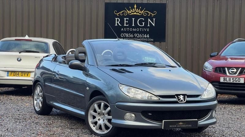 Used Peugeot 206 Allure 2006 Grey Cabriolet