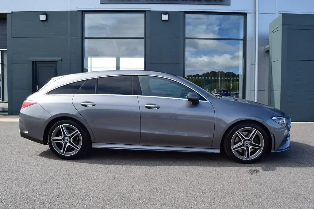 Used Mercedes CLA220 Shooting Brake AMG line 190 HP (139 kW) 2020 Grey Estate