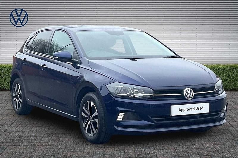Used VW Polo United 95 HP (69 kW) 2020 Blue Hatchback