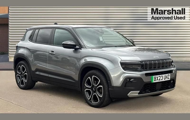 Black/grey Used 2023 Jeep Avenger EV SUV | £18,990 (Good price) - Image 1/4