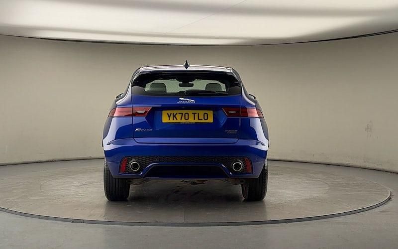 Used Jaguar E-Pace R-Dynamic 200 HP (147 kW) 2020 Caesium blue SUV