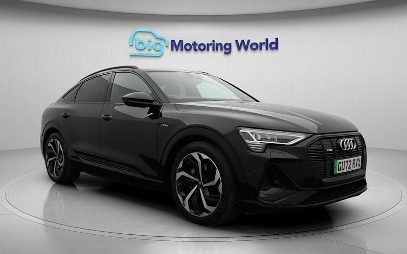 Used Audi e-tron Sportback Black Edition 230 kW (313 HP) 2022 Black SUV