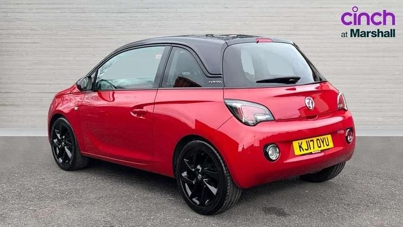 Used Vauxhall Adam 70 HP (51 kW) 2017 Red Hatchback