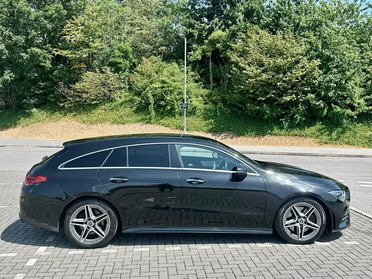 Used Mercedes CLA220 AMG Line Premium 2019 Black Coupe