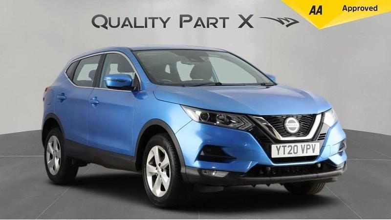 Used Nissan Qashqai Acenta Premium 115 HP (84 kW) 2020 Blue SUV
