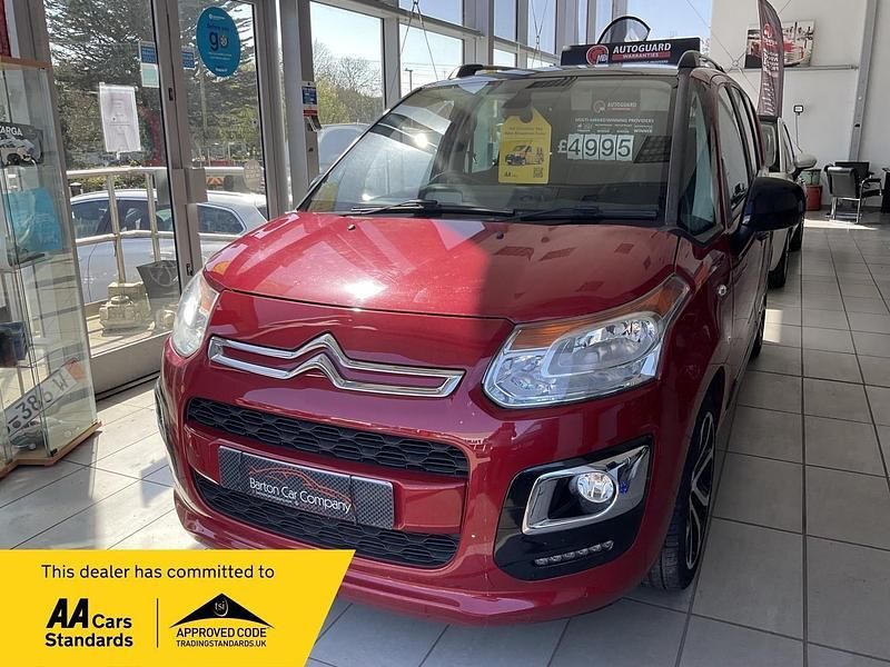 Used Citroën C3 Picasso Platinum 98 HP (72 kW) 2016 Red MPV
