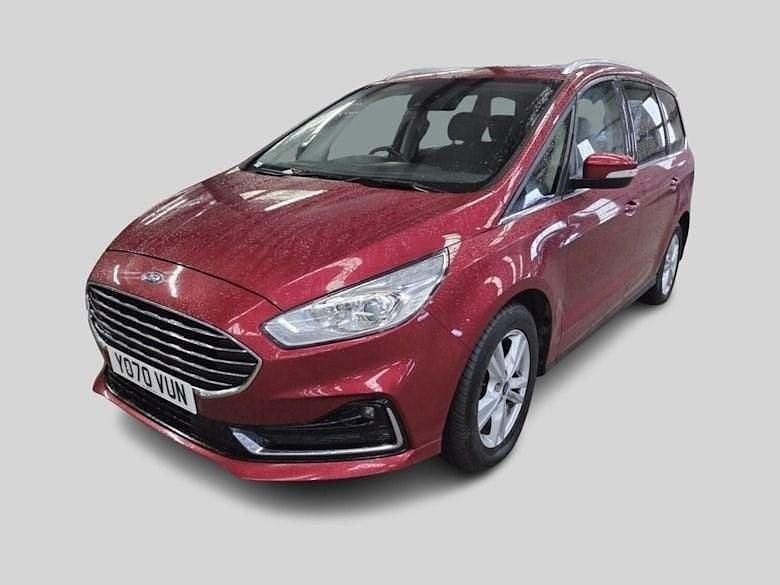 Used Ford Galaxy Titanium 150 HP (110 kW) 2020 Red MPV