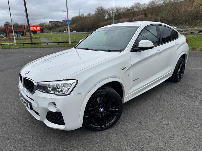 Used BMW X4 M Sport 190 HP (139 kW) 2018 White SUV