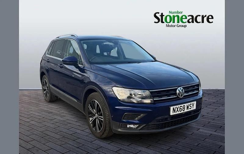 Used VW Tiguan SE 150 HP (110 kW) 2018 Blue SUV