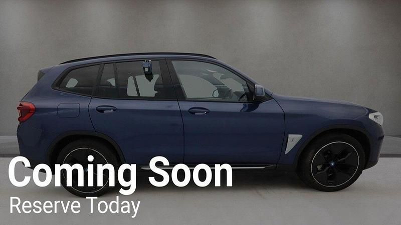Used BMW iX3 Shadowline 210 kW (286 HP) 2021 Blue SUV