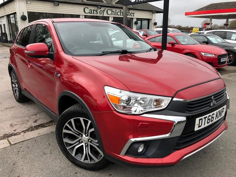 Used Mitsubishi ASX 117 HP (86 kW) 2017 Red SUV