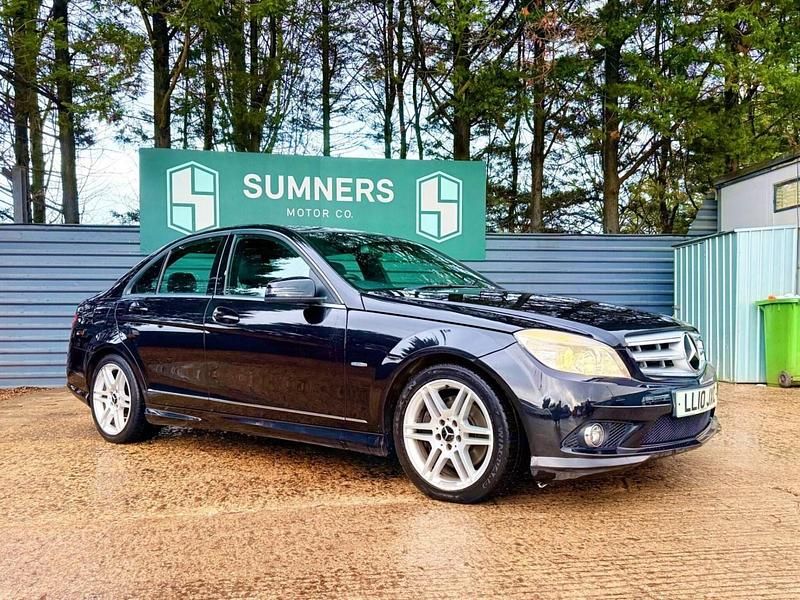 Used Mercedes C350 2010 Black Sedan