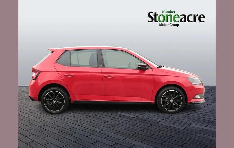 Used Skoda Fabia Monte Carlo 88 HP (64 kW) 2016 Red Hatchback