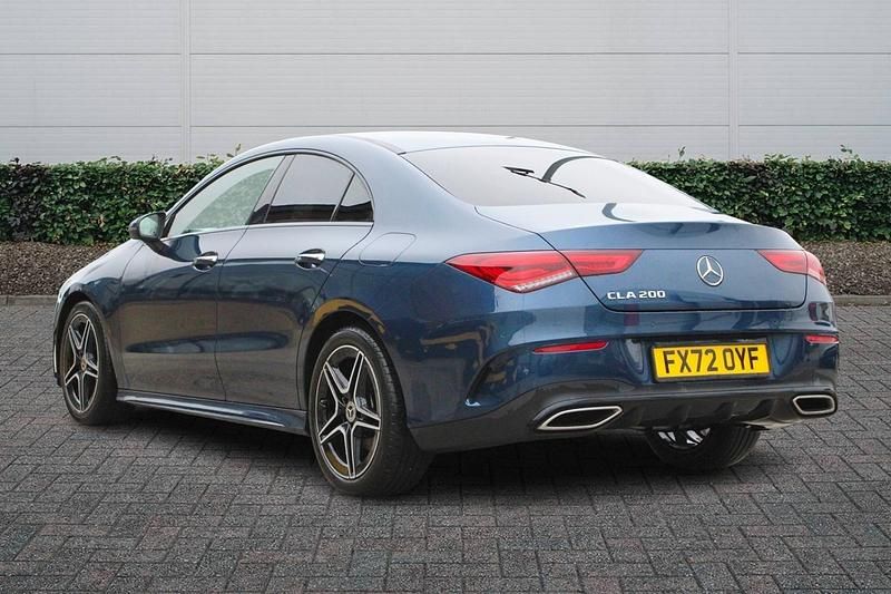Used Mercedes CLA200 AMG Line Premium 2022 Blue Coupe