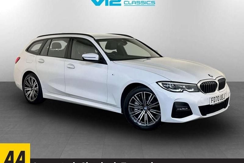 White Used 2021 BMW 330e M Sport Estate | £16,295 (Super price) - Image 1/1