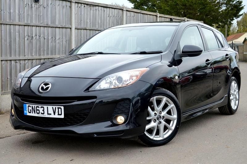 Used Mazda 3 105 HP (77 kW) 2013 Black Hatchback