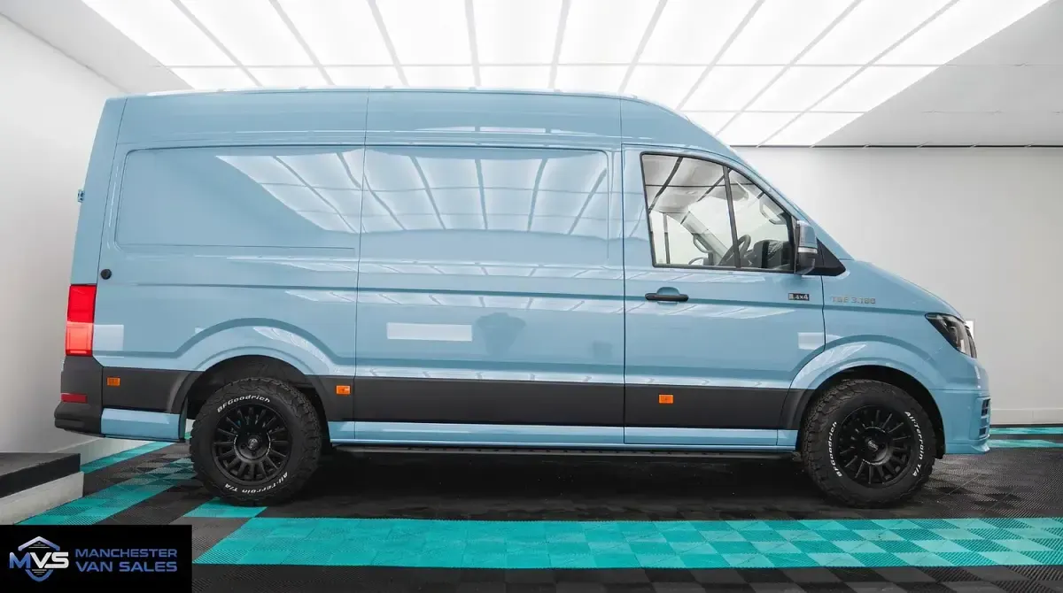 New MAN TGE 180 HP (132 kW) 2026 Blue Van