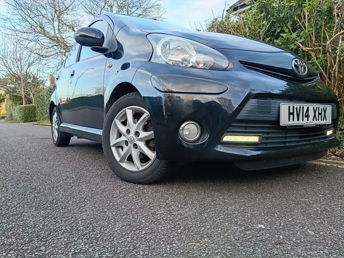 Used Toyota Aygo 2014 Black Hatchback