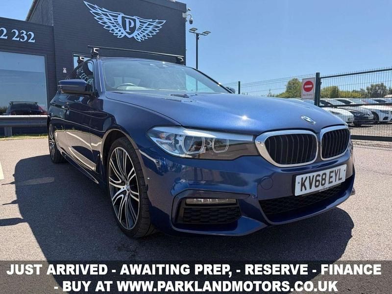 Blue Used 2018 BMW 530e M Sport Sedan | £14,795 (Fair price) - Image 1/4