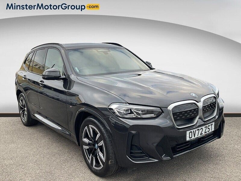 Grey Used 2022 BMW iX3 M Sport SUV | £28,890 (Good price) - Image 1/4