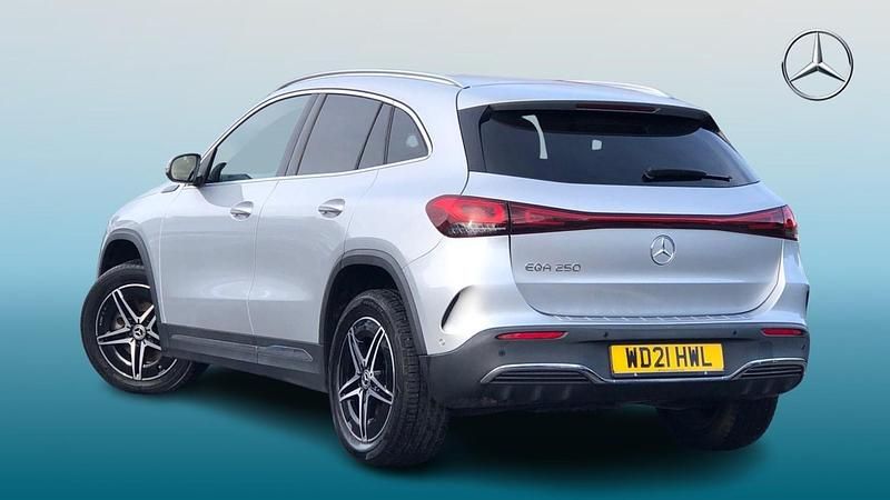 Used Mercedes EQA250 AMG line 139 kW (190 HP) 2021 Silver SUV