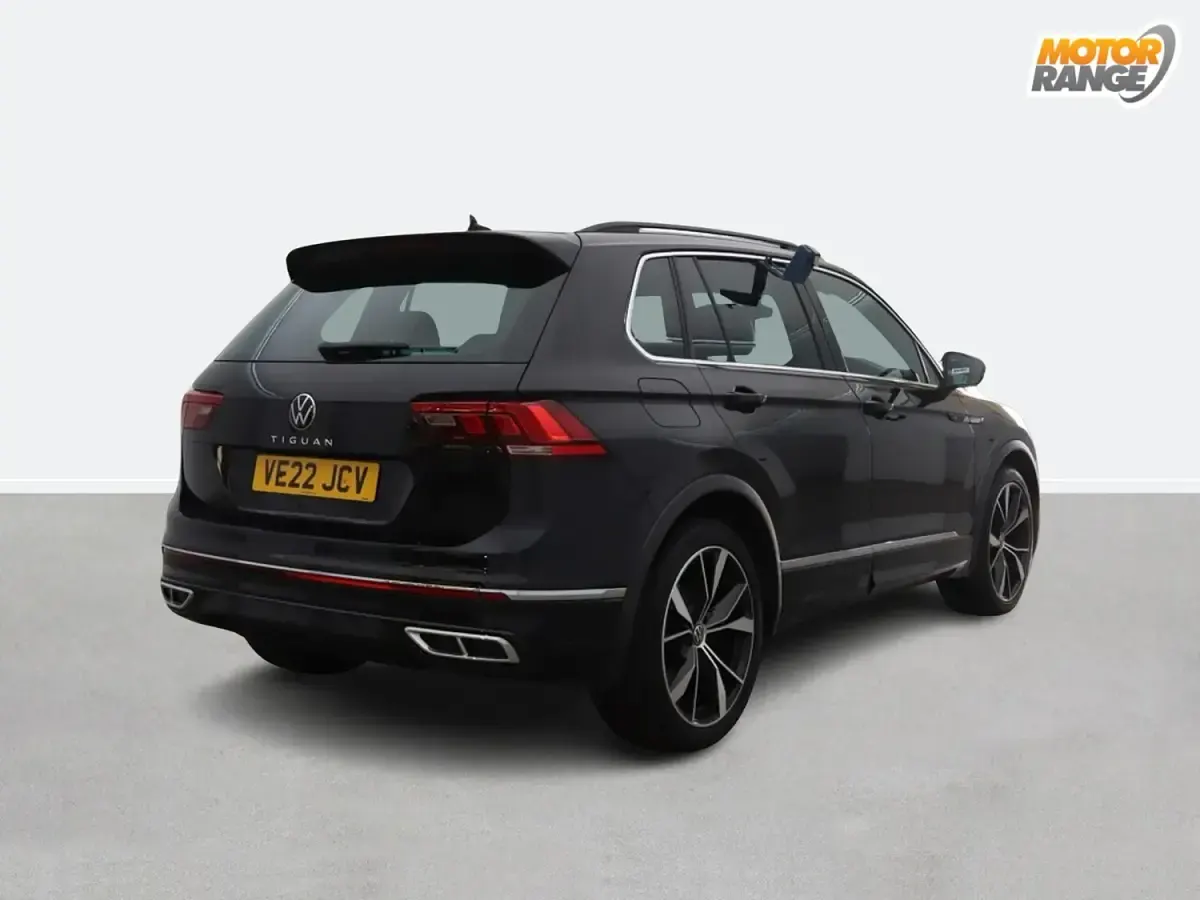 Used VW Tiguan R-line 150 HP (110 kW) 2022 Black SUV